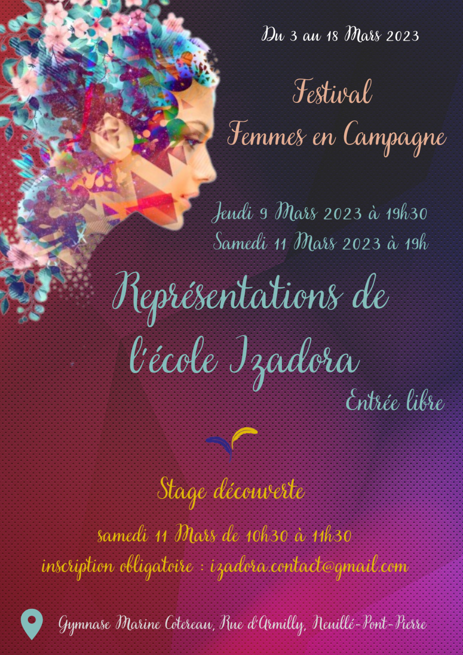 Affiche Femmes en campagne Danse Voltige