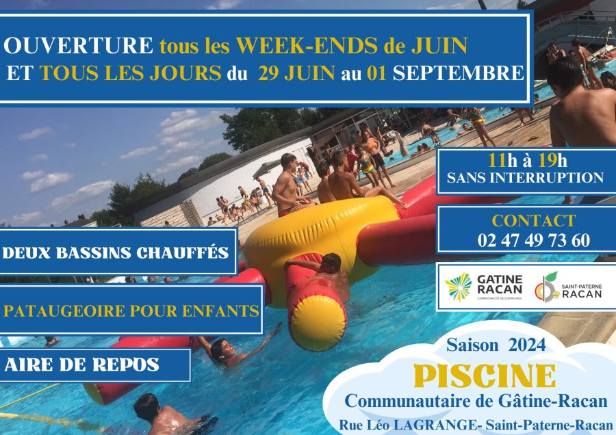 Piscine – Saison 2024