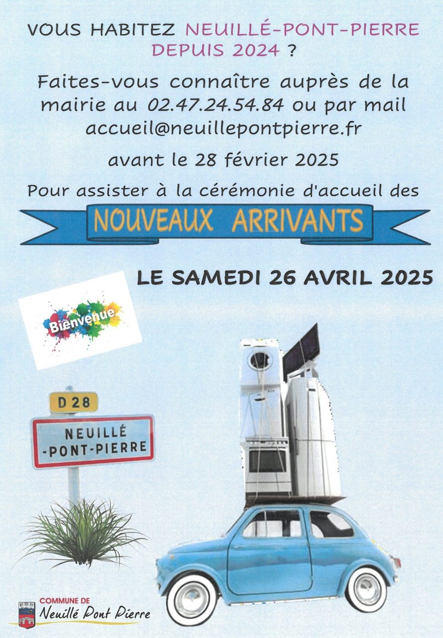 AFFICHE NOUVEAUX ARRIVANTS